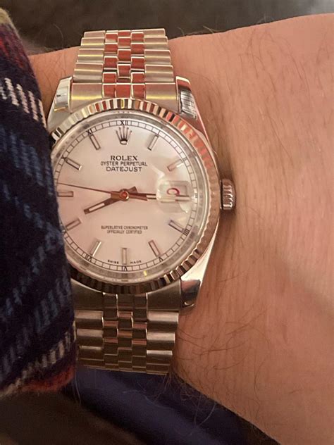 rolex super jubilee bracelet 904l|Rolex datejust with jubilee bracelet.